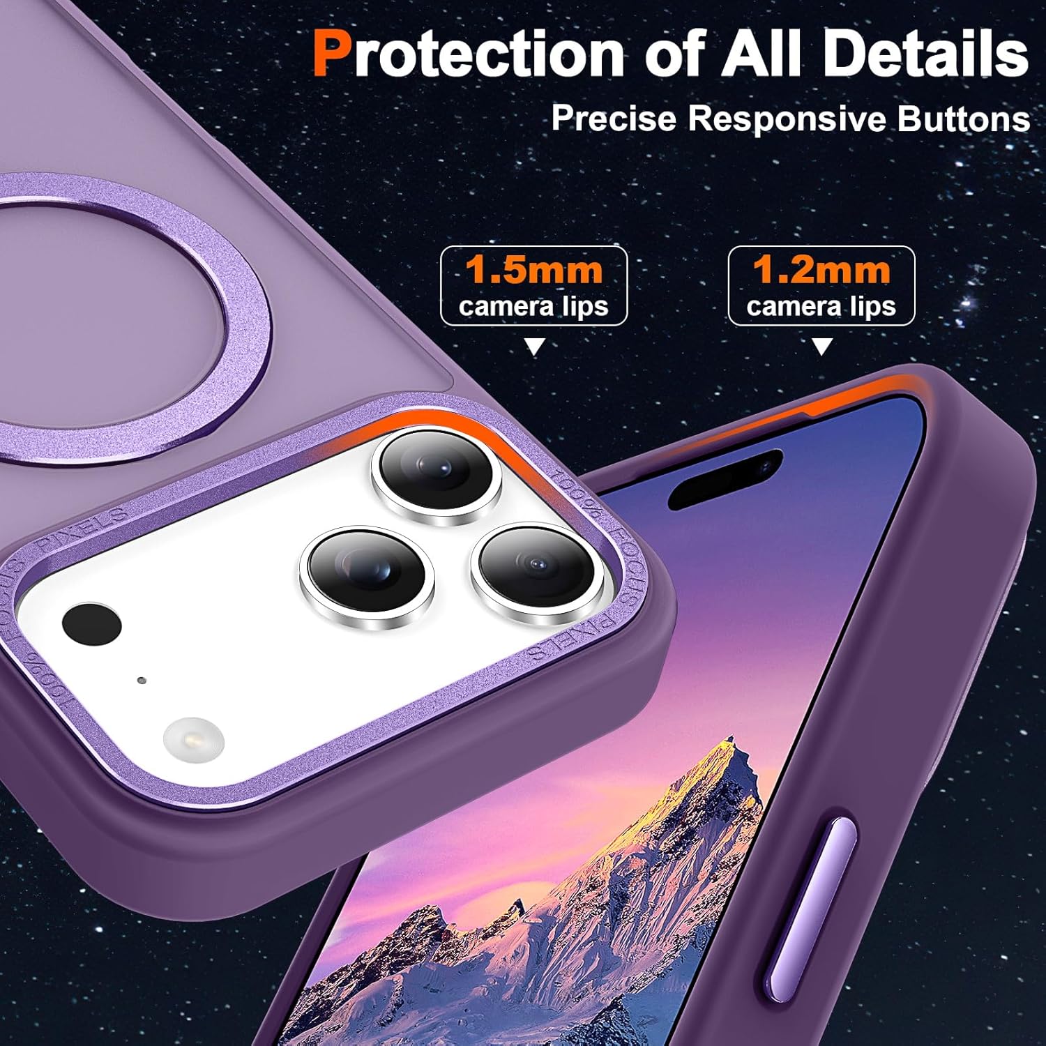 Θήκη Orso Ostand Hybrid Focus Frosted Purple iPhone 17 Pro Max ΘΗΚΕΣ Orso Θήκη Orso Ostand Hybrid Focus Frosted Purple iPhone 17 Pro Max - Image 3