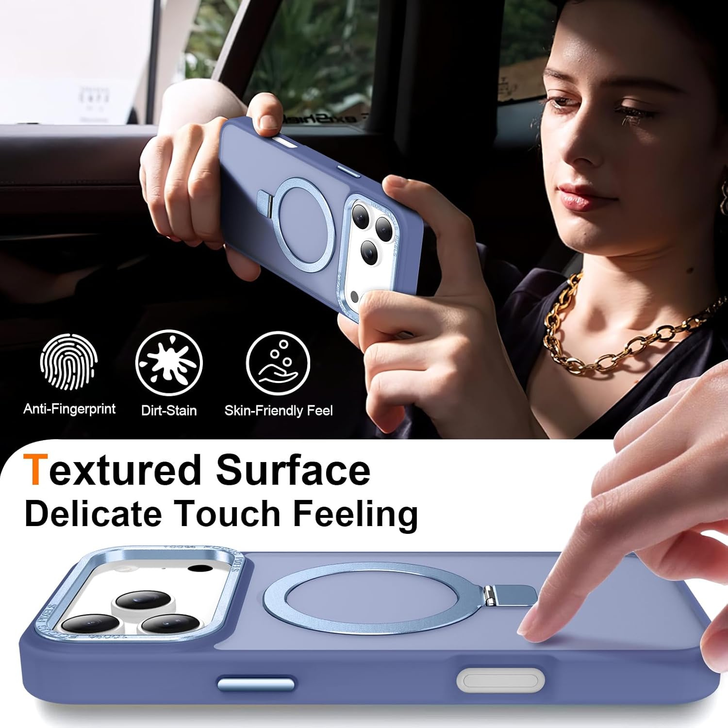 Θήκη Orso Ostand Hybrid Focus Frosted Ultramarine iPhone 17 Pro Max ΘΗΚΕΣ Orso Θήκη Orso Ostand Hybrid Focus Frosted Ultramarine iPhone 17 Pro Max - Image 5
