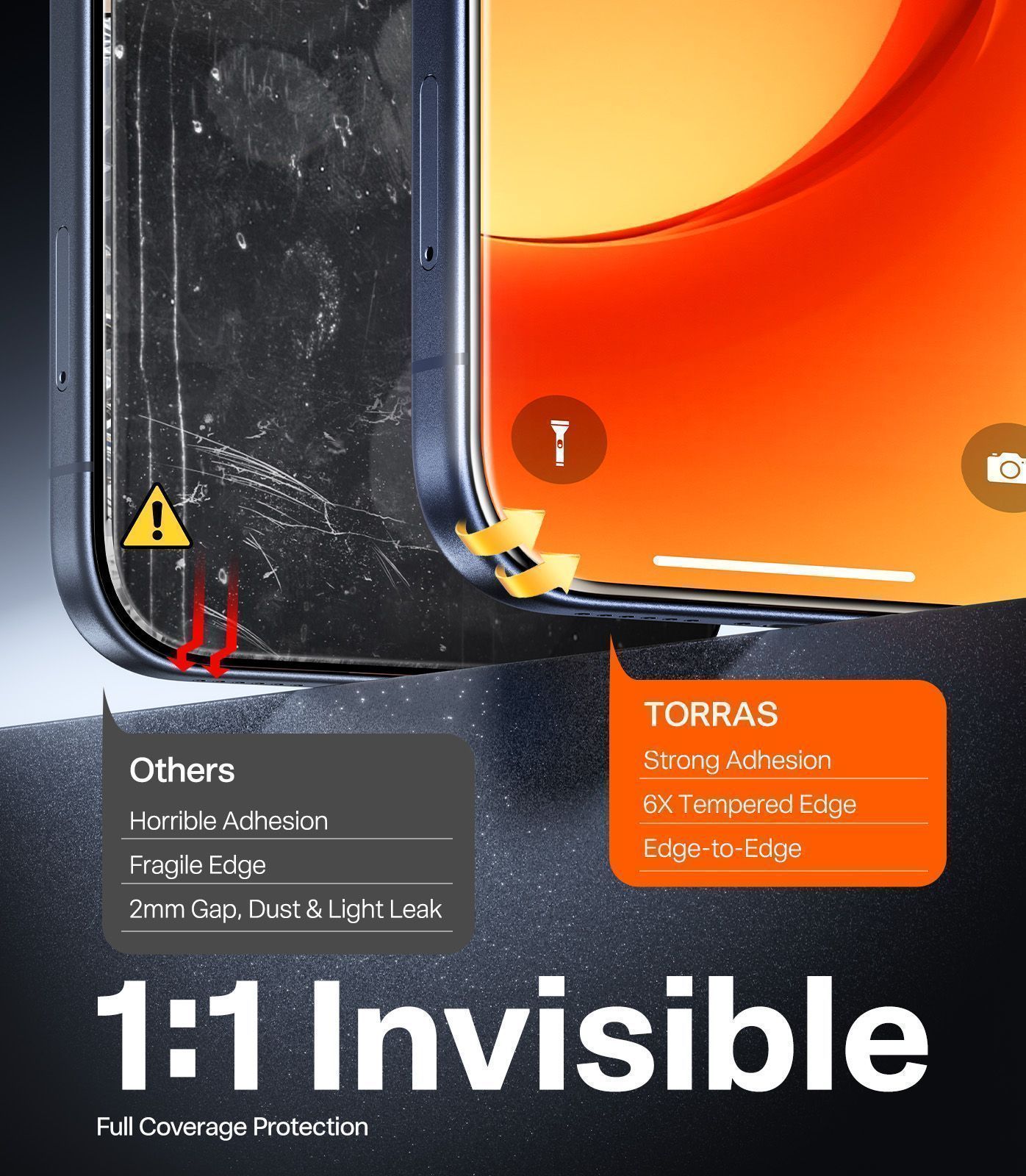 Torras Install Master Tempered Glass iPhone 17 Pro Max ΠΡΟΣΤΑΣΙΑ ΟΘΟΝΗΣ TORRAS Torras Install Master Tempered Glass iPhone 17 Pro Max - Image 6