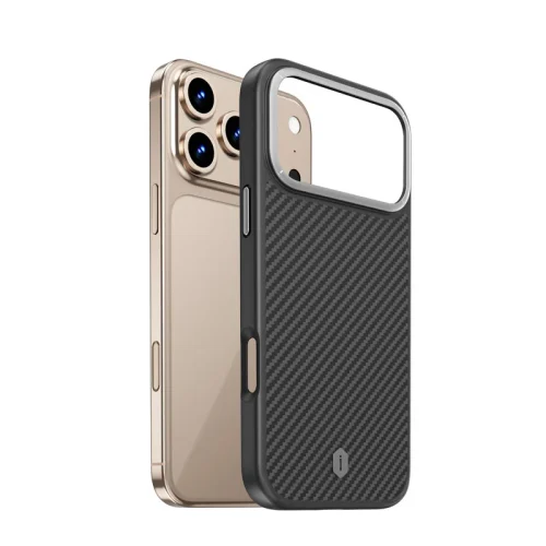 Θήκη WiWU Aramid Fiber Magsafe Black iPhone 17 Pro Max ΘΗΚΕΣ WIWU Θήκη WiWU Aramid Fiber Magsafe Black iPhone 17 Pro Max