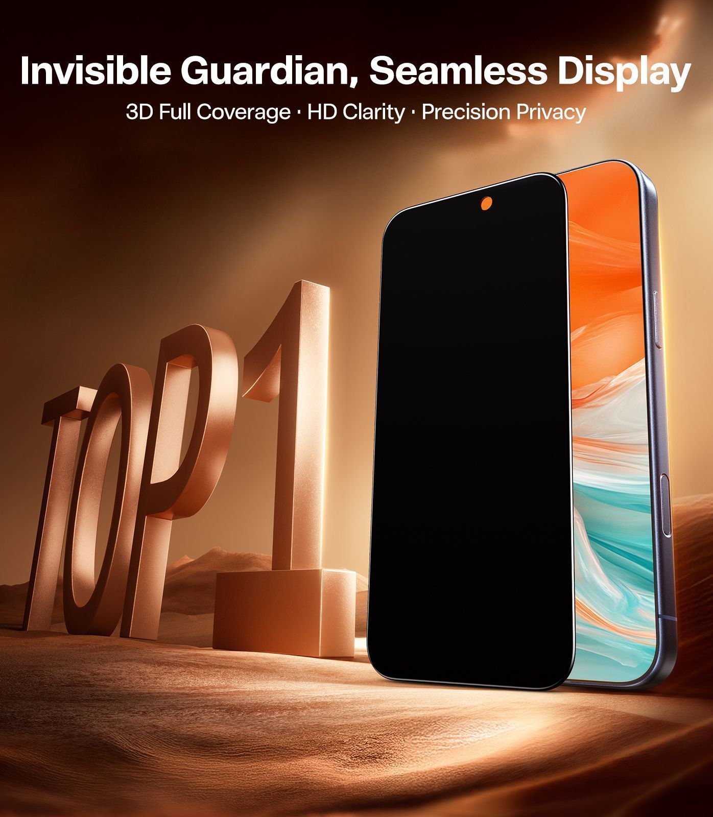 Torras Install Master Privacy Tempered Glass iPhone 17 Pro ΠΡΟΣΤΑΣΙΑ ΟΘΟΝΗΣ TORRAS Torras Install Master Privacy Tempered Glass iPhone 17 Pro - Image 5