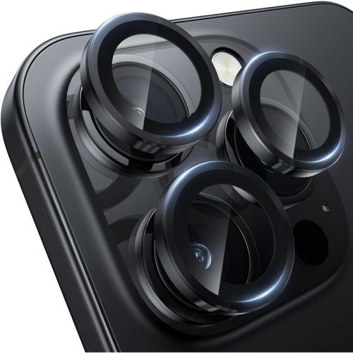 Orso Lens Camera Tempered Glass Black iPhone 17 Pro/17 Pro Max