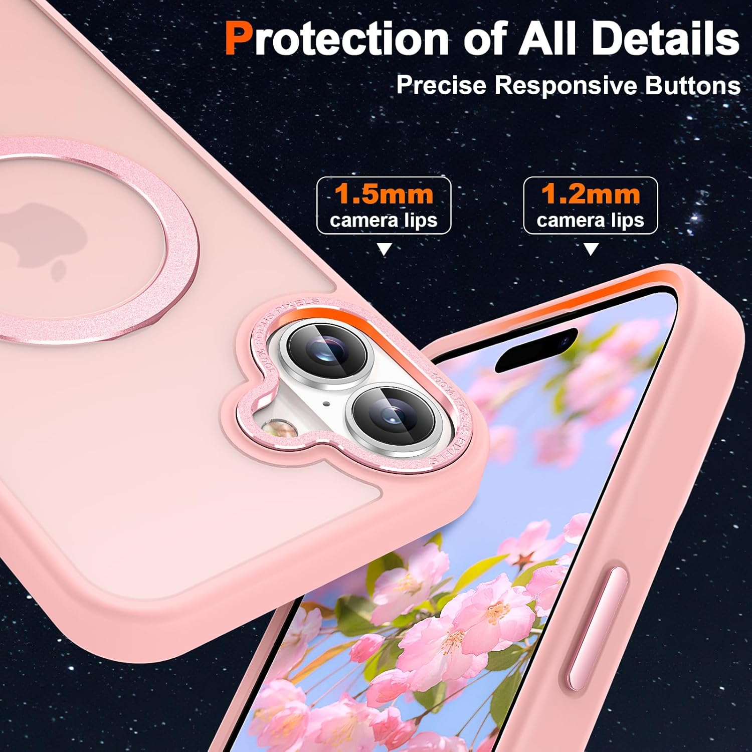 Θήκη Orso Ostand Hybrid Focus Frosted Pink iPhone 17 ΘΗΚΕΣ Orso Θήκη Orso Ostand Hybrid Focus Frosted Pink iPhone 17 - Image 4