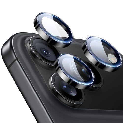 (2-Pack) ESR Armorite Tempered Glass Camera Lens Black iPhone 17 Pro/17 Pro Max ΠΡΟΣΤΑΣΙΑ ΟΘΟΝΗΣ ESR (2-Pack) ESR Armorite Tempered Glass Camera Lens Black iPhone 17 Pro/17 Pro Max