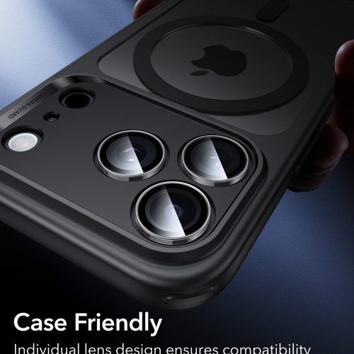 Alternative view of ESR Armorite Tempered Glass Camera Lens Clear iPhone 18 Pro/18 Pro Max