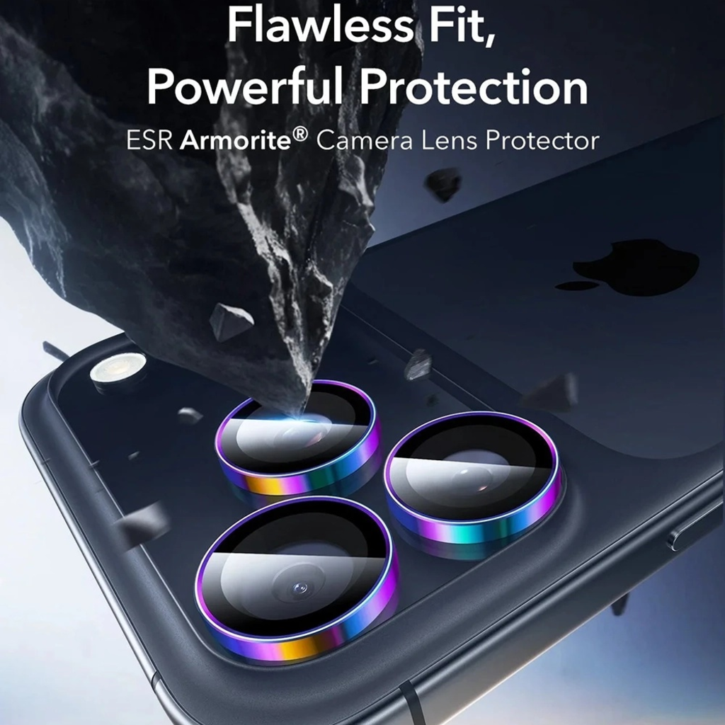 ESR Armorite Tempered Glass Camera Lens Chromatic iPhone 17 Pro/17 Pro Max ΠΡΟΣΤΑΣΙΑ ΟΘΟΝΗΣ ESR ESR Armorite Tempered Glass Camera Lens Chromatic iPhone 17 Pro/17 Pro Max - Image 7
