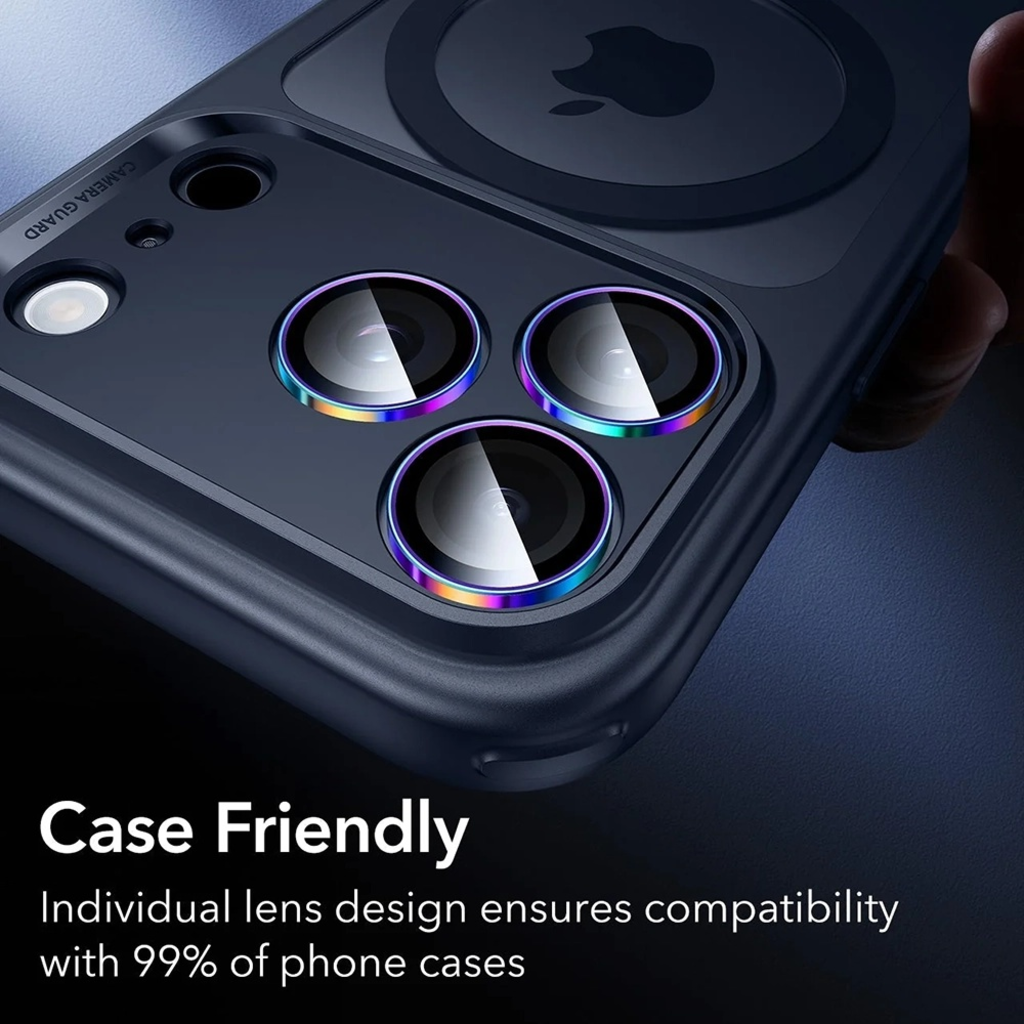 ESR Armorite Tempered Glass Camera Lens Chromatic iPhone 17 Pro/17 Pro Max ΠΡΟΣΤΑΣΙΑ ΟΘΟΝΗΣ ESR ESR Armorite Tempered Glass Camera Lens Chromatic iPhone 17 Pro/17 Pro Max - Image 4