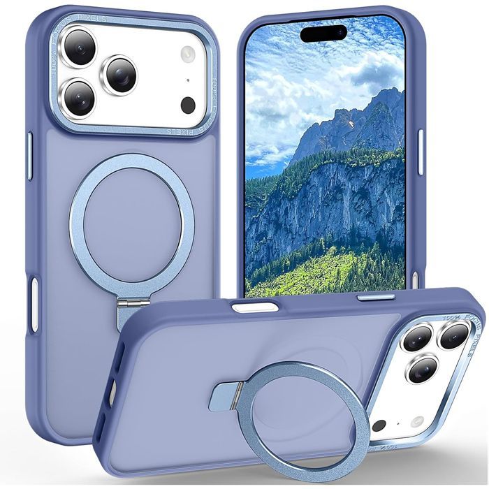 Θήκη Orso Ostand Hybrid Focus Frosted Ultramarine iPhone 17 Pro Max ΘΗΚΕΣ Orso Θήκη Orso Ostand Hybrid Focus Frosted Ultramarine iPhone 17 Pro Max