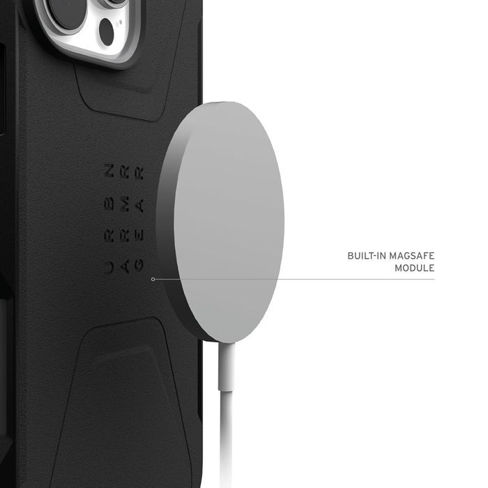 Θήκη UAG Civilian Magsafe Black iPhone 17 Pro Max ΘΗΚΕΣ uag Θήκη UAG Civilian Magsafe Black iPhone 17 Pro Max - Image 4