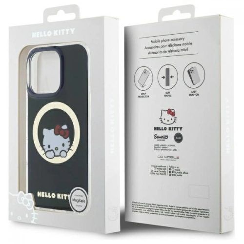 Alternative view of Θήκη Hello Kitty IML Sweet Kitty MagSafe Black iPhone 16 Pro Max