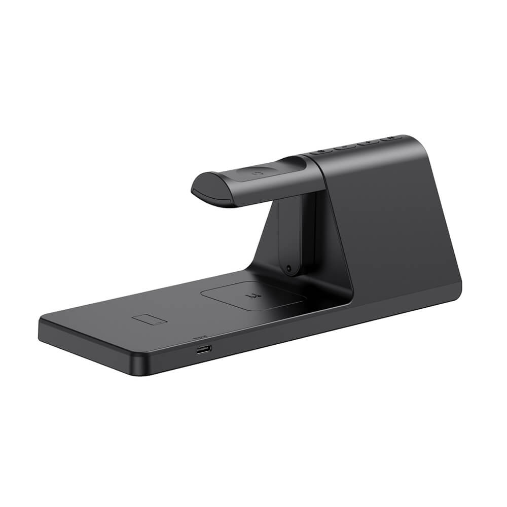 Havit Wireless Charging Station 3in1 with Clock Display 15W Black (W3042) ΑΞΕΣΟΥΑΡ Havit Havit Wireless Charging Station 3in1 with Clock Display 15W Black (W3042) - Image 7