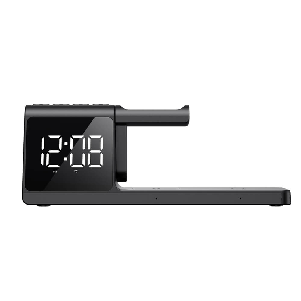 Havit Wireless Charging Station 3in1 with Clock Display 15W Black (W3042) ΑΞΕΣΟΥΑΡ Havit Havit Wireless Charging Station 3in1 with Clock Display 15W Black (W3042) - Image 5