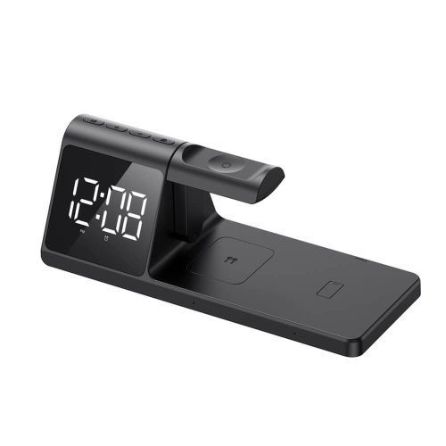 Havit Wireless Charging Station 3in1 with Clock Display 15W Black (W3042) ΑΞΕΣΟΥΑΡ Havit Havit Wireless Charging Station 3in1 with Clock Display 15W Black (W3042)