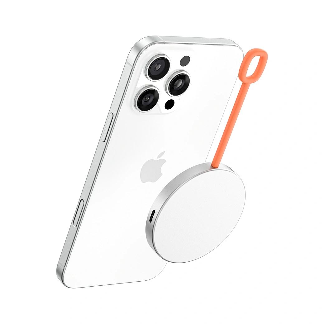 WiWU 3in1 Ultra Thin Magnetic Charger White (W037) APPLE WATCH WIWU WiWU 3in1 Ultra Thin Magnetic Charger White (W037)