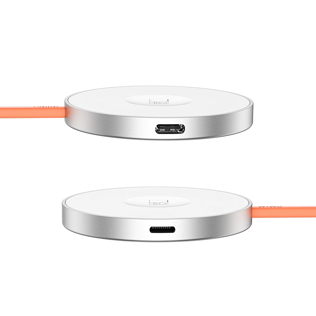 WiWU 3in1 Ultra Thin Magnetic Charger White (W037) APPLE WATCH WIWU WiWU 3in1 Ultra Thin Magnetic Charger White (W037) - Image 3