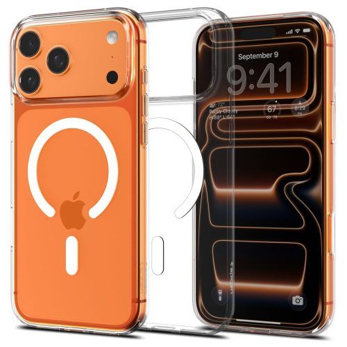 Θήκη Spigen Liquid Crystal MagFit MagSafe Clear White iPhone 17 Pro