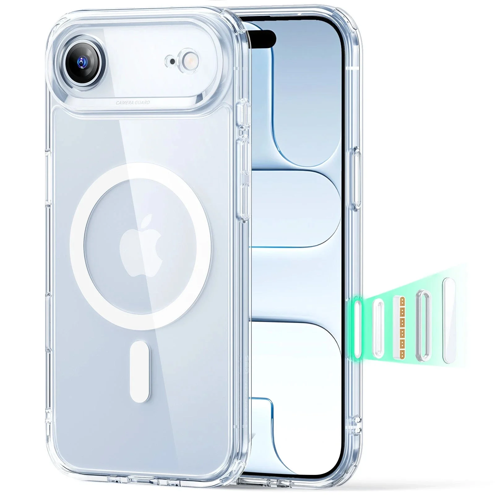 Θήκη ESR Classic Hybrid (Camera Control Button) MagSafe Clear iPhone Air ΘΗΚΕΣ ESR Θήκη ESR Classic Hybrid (Camera Control Button) MagSafe Clear iPhone Air