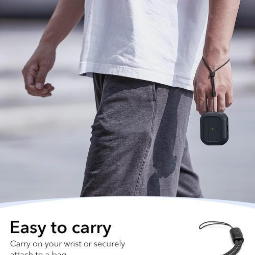 Alternative view of ESR AirPods Pro 3 Orbit Hybrid Case Black (MagSafe Compatible)