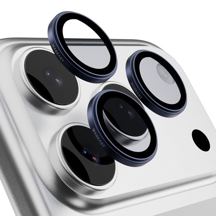MagEasy Sapphire Camera Lens Glass Midnight iPhone 17 Pro/17 Pro Max ΠΡΟΣΤΑΣΙΑ ΟΘΟΝΗΣ MagEasy MagEasy Sapphire Camera Lens Glass Midnight iPhone 17 Pro/17 Pro Max