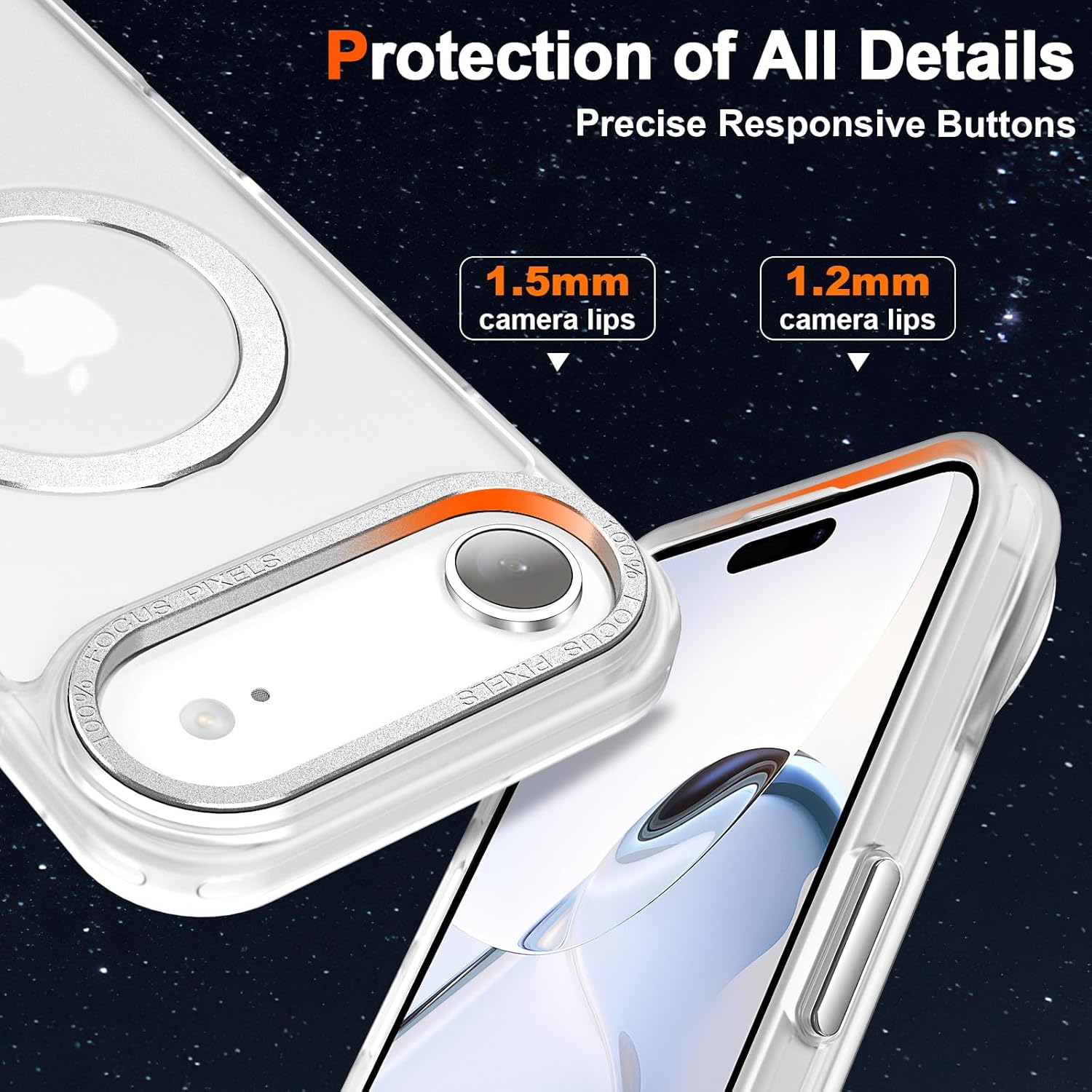 Θήκη Orso Ostand Hybrid Focus Frosted Clear iPhone Air ΘΗΚΕΣ Orso Θήκη Orso Ostand Hybrid Focus Frosted Clear iPhone Air - Image 6