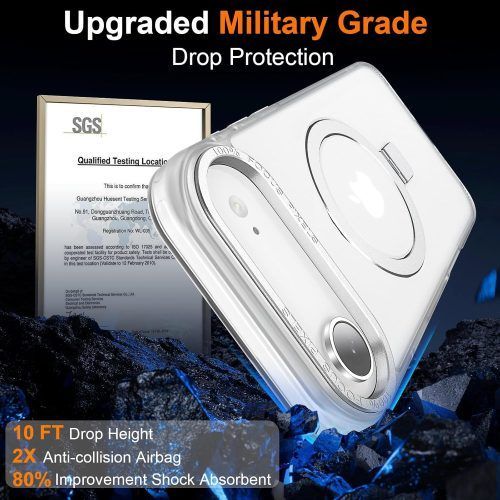 Alternative view of Θήκη Orso Ostand Hybrid Focus Frosted Clear iPhone Air