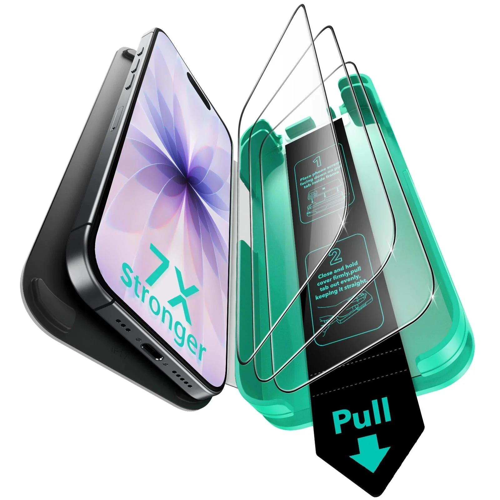 ESR UltraFit Armorite Tempered Glass iPhone 17 (3 Pack) ΠΡΟΣΤΑΣΙΑ ΟΘΟΝΗΣ ESR ESR UltraFit Armorite Tempered Glass iPhone 17 (3 Pack)