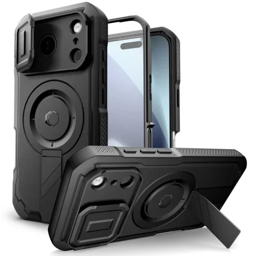 Θήκη Tech-Protect Kevlar Magsafe Black iPhone 17 Pro Max