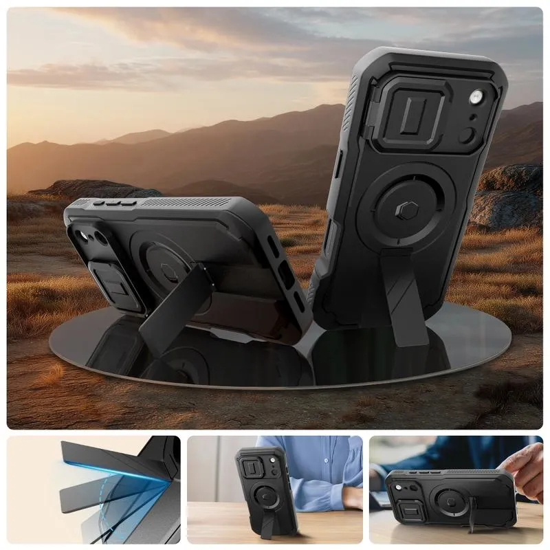 Θήκη Tech-Protect Kevlar Magsafe Black iPhone 17 Pro Max ΘΗΚΕΣ Tech-Protect Θήκη Tech-Protect Kevlar Magsafe Black iPhone 17 Pro Max - Image 3