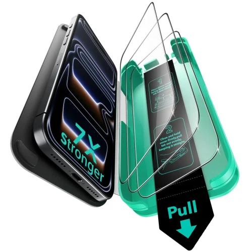 ESR UltraFit Armorite Tempered Glass iPhone 17 Pro Max (3 Pack) ΠΡΟΣΤΑΣΙΑ ΟΘΟΝΗΣ ESR ESR UltraFit Armorite Tempered Glass iPhone 17 Pro Max (3 Pack)