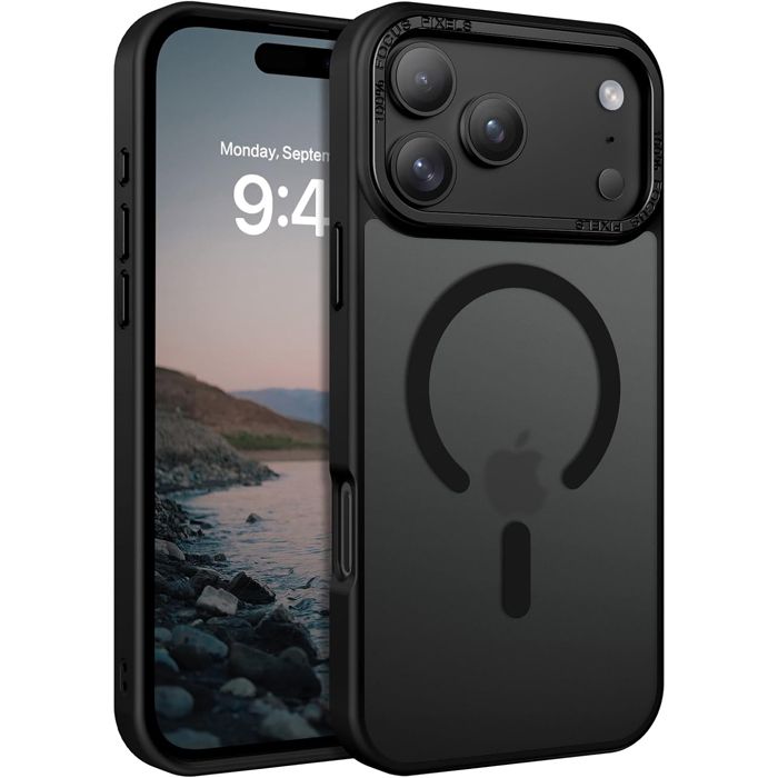 Θήκη Orso MagCase Focus Frosted Black iPhone 17 Pro Max ΘΗΚΕΣ Orso Θήκη Orso MagCase Focus Frosted Black iPhone 17 Pro Max