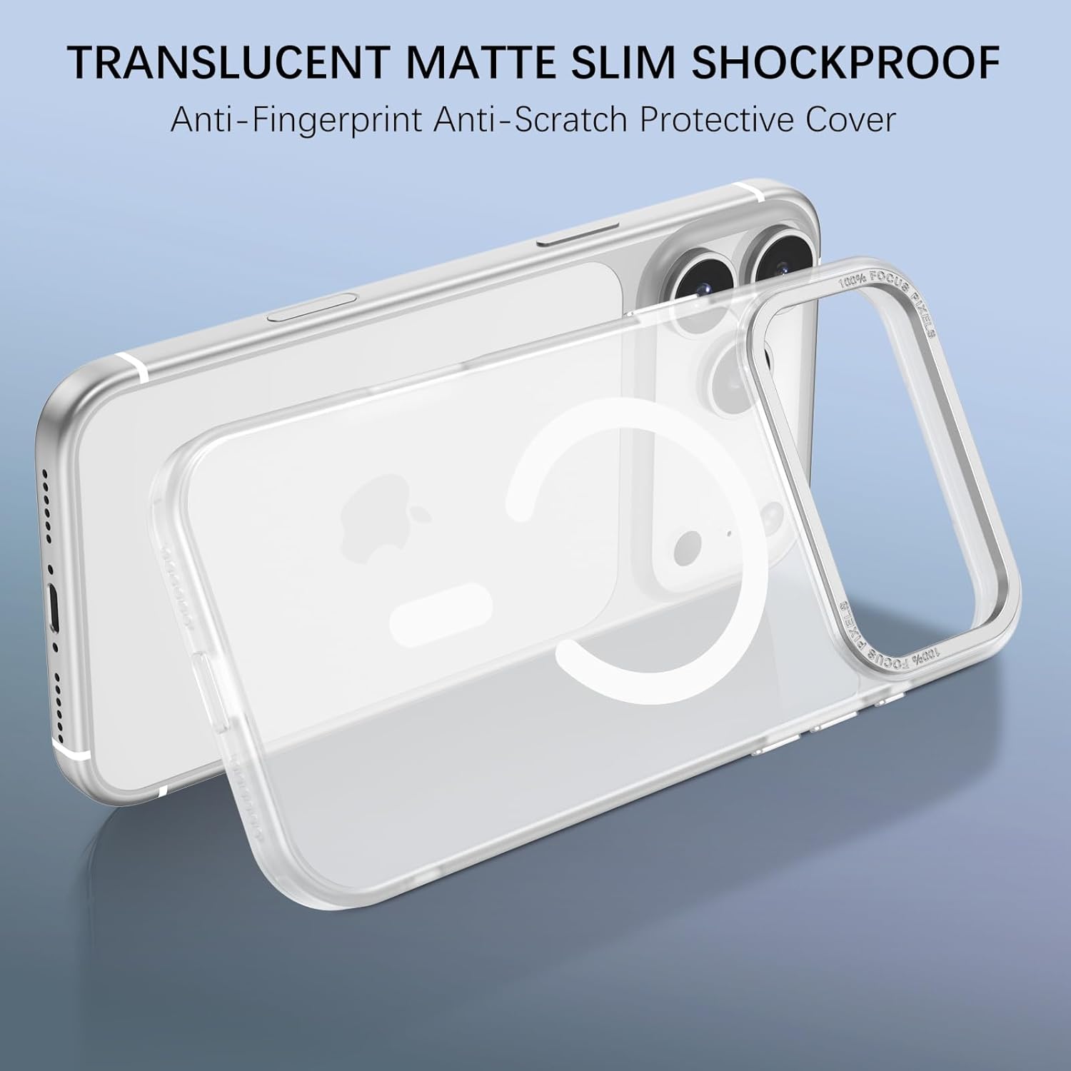 Θήκη Orso MagCase Focus Frosted Clear iPhone 17 Pro Max ΘΗΚΕΣ Orso Θήκη Orso MagCase Focus Frosted Clear iPhone 17 Pro Max - Image 7