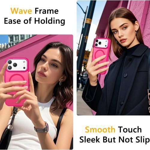 Alternative view of Θήκη Orso MagCase Focus Frosted Hot Pink iPhone 17 Pro Max