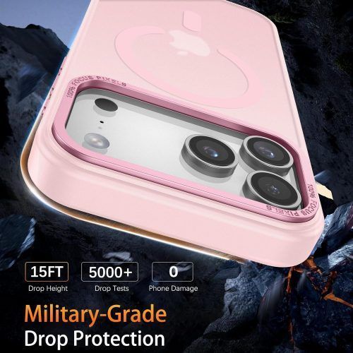 Alternative view of Θήκη Orso MagCase Focus Frosted Pink iPhone 17 Pro