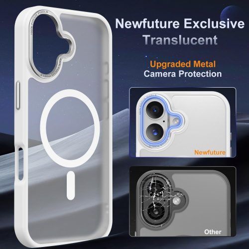 Alternative view of Θήκη Orso MagCase Focus Frosted Clear iPhone 17