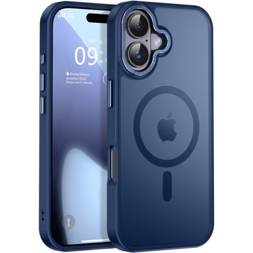 Θήκη Orso MagCase Focus Frosted Dark Blue iPhone 17 ΘΗΚΕΣ Orso Θήκη Orso MagCase Focus Frosted Dark Blue iPhone 17