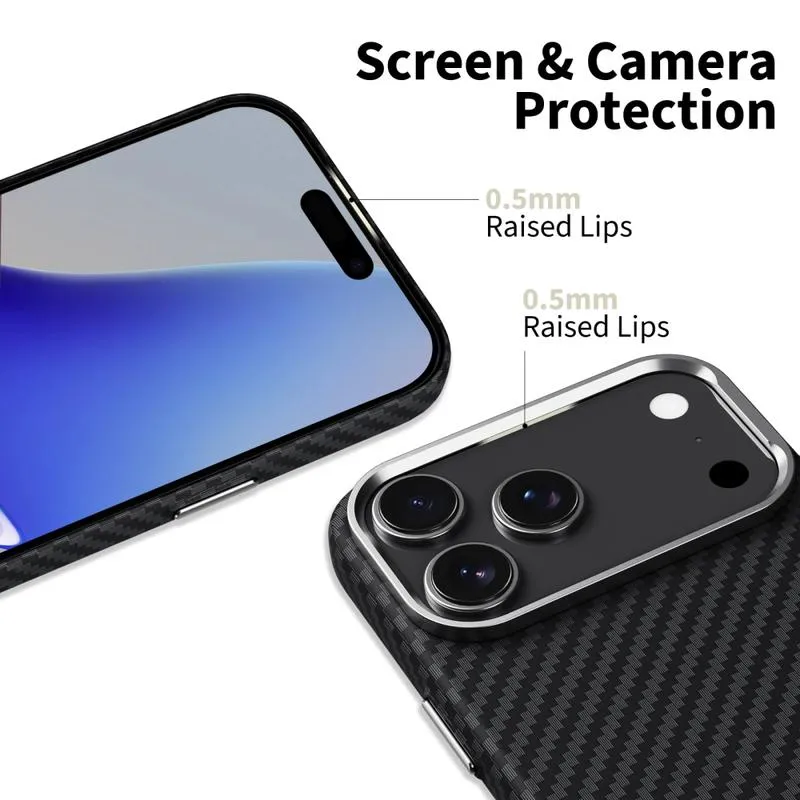 Θήκη Tech-Protect Ion Carbon Magsafe Black iPhone 17 Pro Max ΘΗΚΕΣ Tech-Protect Θήκη Tech-Protect Ion Carbon Magsafe Black iPhone 17 Pro Max - Image 2