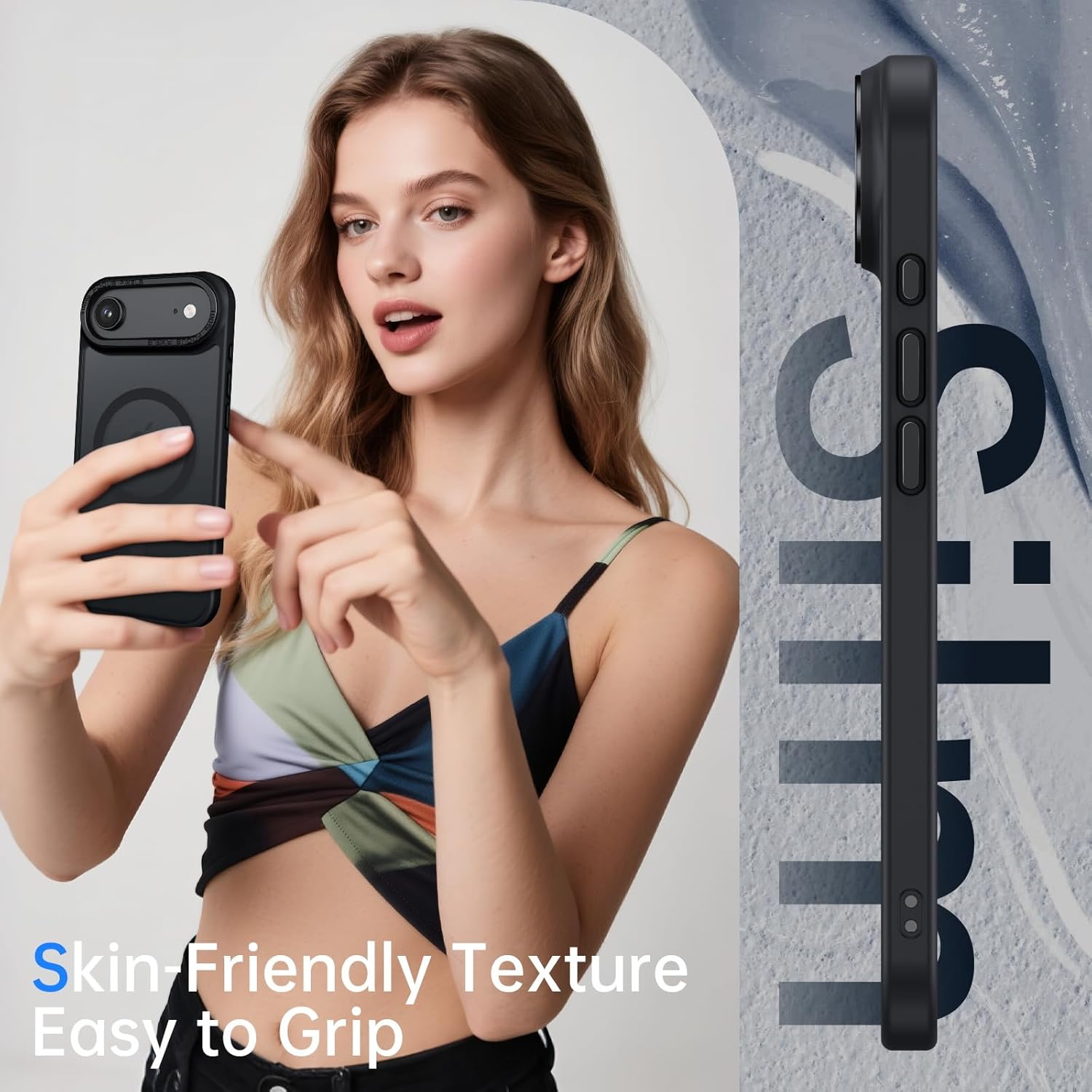 Θήκη Orso MagCase Focus Frosted Black iPhone Air ΘΗΚΕΣ Orso Θήκη Orso MagCase Focus Frosted Black iPhone Air - Image 7