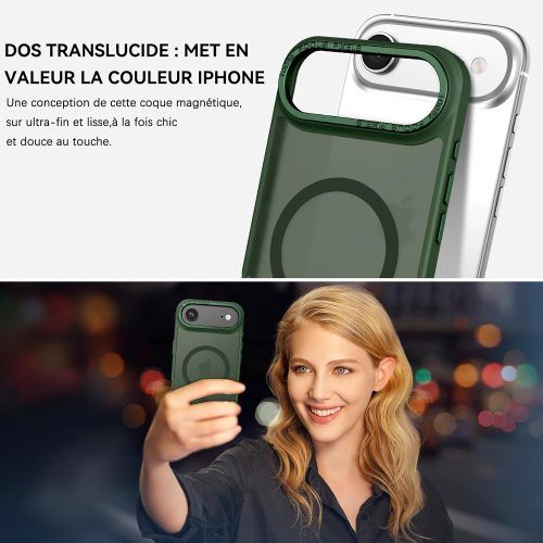 Alternative view of Θήκη Orso MagCase Focus Frosted Forest Green iPhone Air