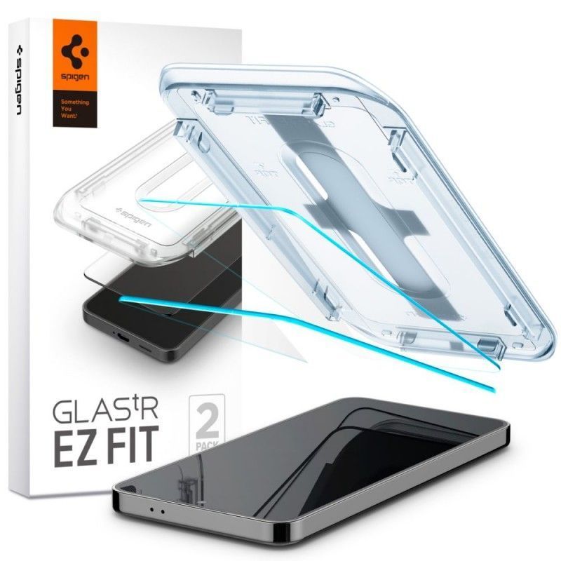 Spigen EZ Fit GLAS.tR Tempered Glass Samsung Galaxy S24/S25 ΠΡΟΣΤΑΣΙΑ ΟΘΟΝΗΣ Spigen Spigen EZ Fit GLAS.tR Tempered Glass Samsung Galaxy S24/S25 - Image 6