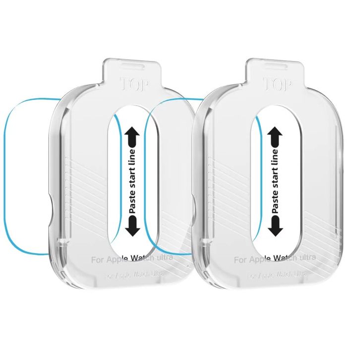 (2-Pack) Tech-Protect Easy Set+ Tempered Glass Apple Watch 49mm (With Installation Kit) APPLE WATCH Tech-Protect (2-Pack) Tech-Protect Easy Set+ Tempered Glass Apple Watch 49mm (With Installation Kit) - Image 6