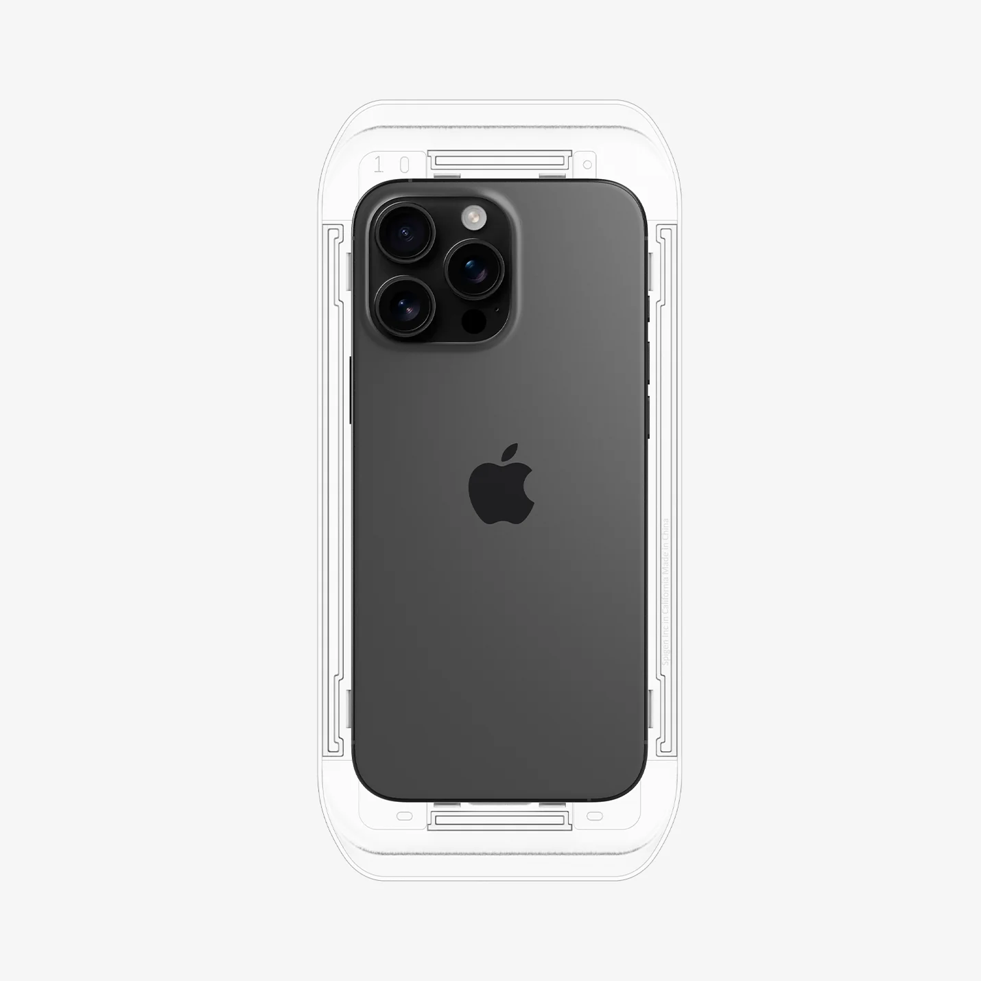 Spigen EZ Fit GLAS.tR Sensor Protected Tempered Glass iPhone 16 Pro/17/17 Pro (2-Pack) ΠΡΟΣΤΑΣΙΑ ΟΘΟΝΗΣ Spigen Spigen EZ Fit GLAS.tR Sensor Protected Tempered Glass iPhone 16 Pro/17/17 Pro (2-Pack) - Image 2