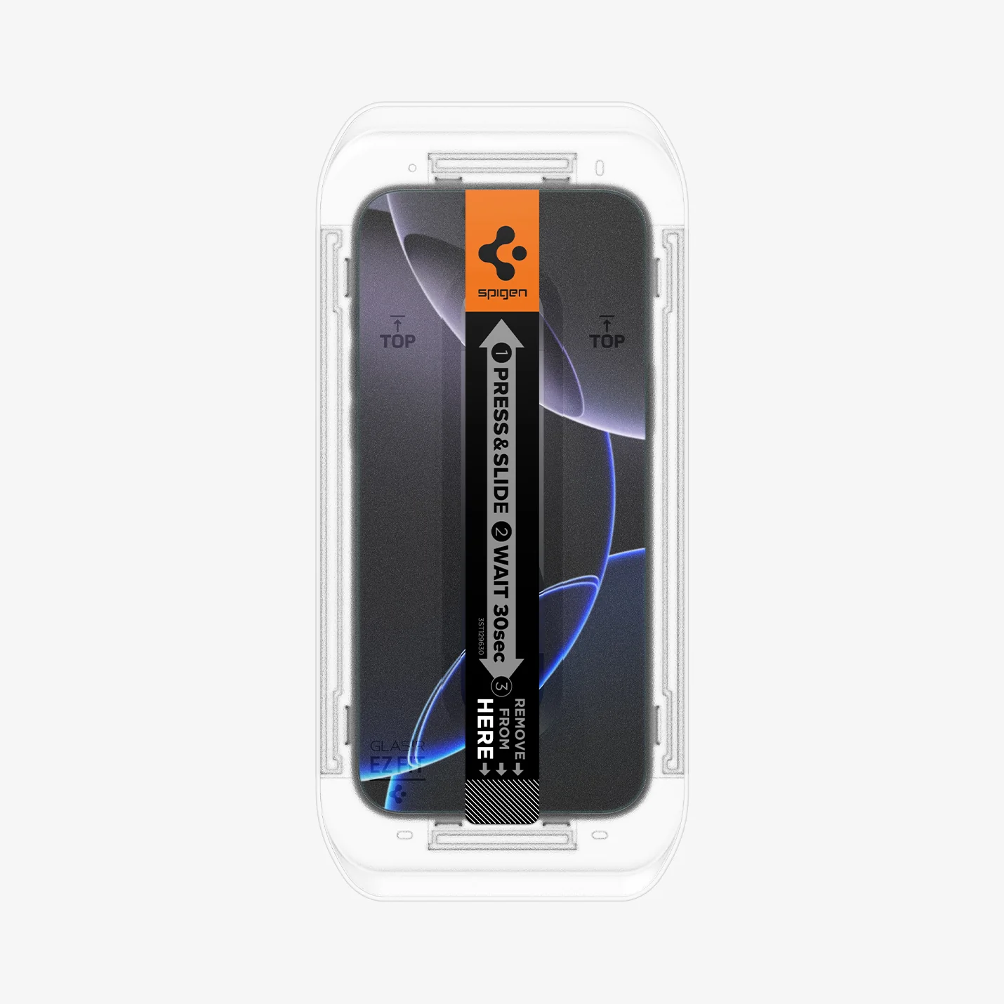 Spigen EZ Fit GLAS.tR Sensor Protected Tempered Glass iPhone 16 Pro/17/17 Pro (2-Pack) ΠΡΟΣΤΑΣΙΑ ΟΘΟΝΗΣ Spigen Spigen EZ Fit GLAS.tR Sensor Protected Tempered Glass iPhone 16 Pro/17/17 Pro (2-Pack) - Image 3