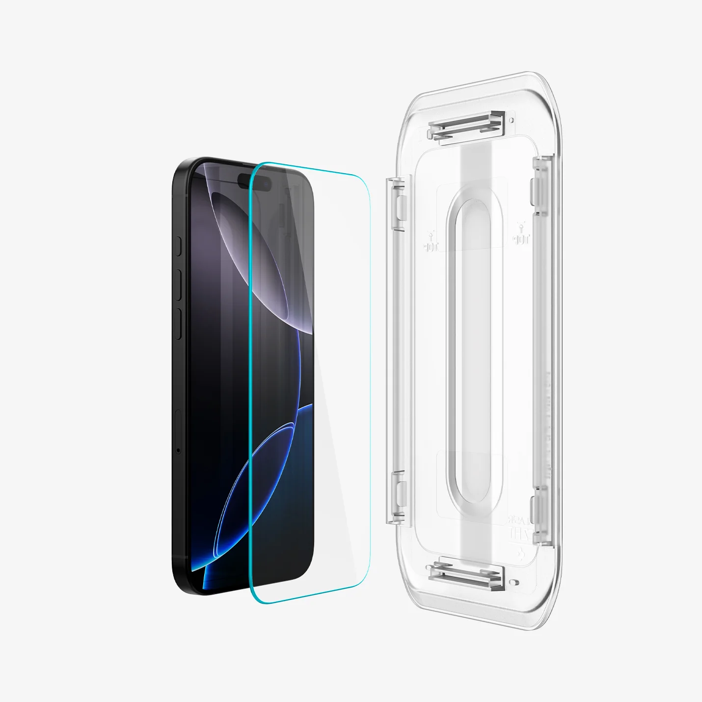 Spigen EZ Fit GLAS.tR Sensor Protected Tempered Glass iPhone 16 Pro/17/17 Pro (2-Pack) ΠΡΟΣΤΑΣΙΑ ΟΘΟΝΗΣ Spigen Spigen EZ Fit GLAS.tR Sensor Protected Tempered Glass iPhone 16 Pro/17/17 Pro (2-Pack) - Image 6
