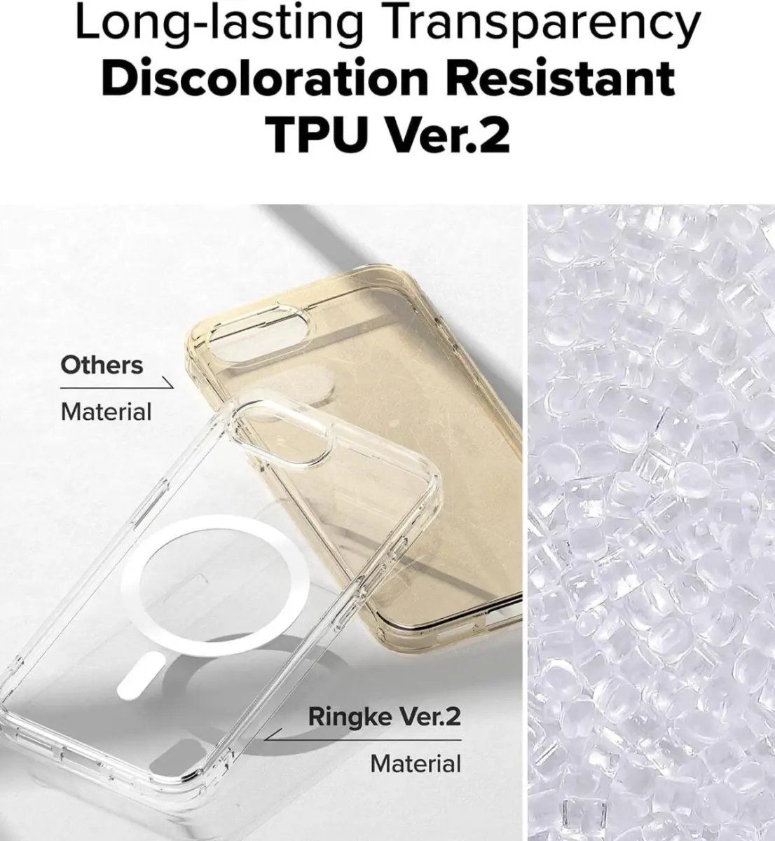 Θήκη Ringke Magsafe Fusion Clear iPhone 16e/17e STOCK OFFERS Ringke Θήκη Ringke Magsafe Fusion Clear iPhone 16e/17e - Image 4