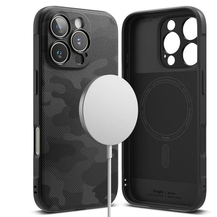 Θήκη Ringke Onyx Magsafe Camo Black iPhone 16 Pro Max ΘΗΚΕΣ Ringke Θήκη Ringke Onyx Magsafe Camo Black iPhone 16 Pro Max
