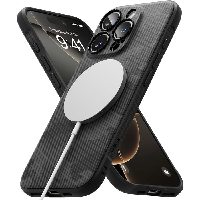 Θήκη Ringke Onyx Magsafe Camo Black iPhone 16 Pro Max ΘΗΚΕΣ Ringke Θήκη Ringke Onyx Magsafe Camo Black iPhone 16 Pro Max - Image 9