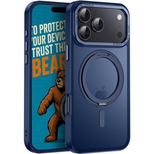 Θήκη Orso Ostand Pro Focus Frosted Blue iPhone 17 Pro