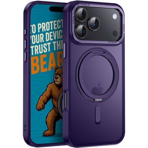 Θήκη Orso Ostand Pro Focus Frosted Purple iPhone 17 Pro