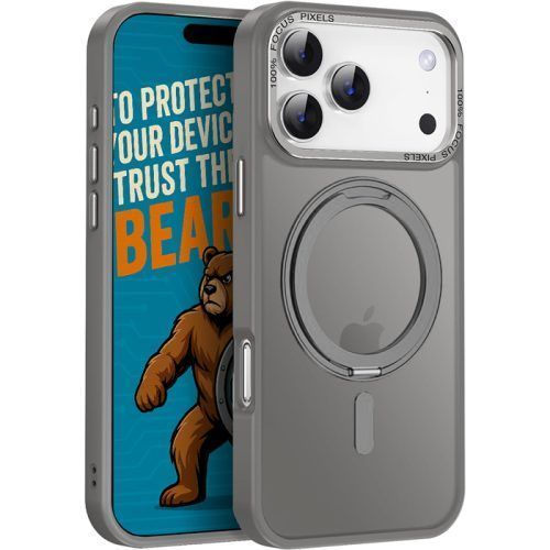 Θήκη Orso Ostand Pro Focus Frosted Titanium iPhone 17 Pro