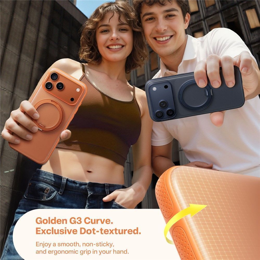 Θήκη Torras R Fitness MagSafe Kickstand Energy Orange iPhone 17 Pro Max ΘΗΚΕΣ TORRAS Θήκη Torras R Fitness MagSafe Kickstand Energy Orange iPhone 17 Pro Max - Image 9